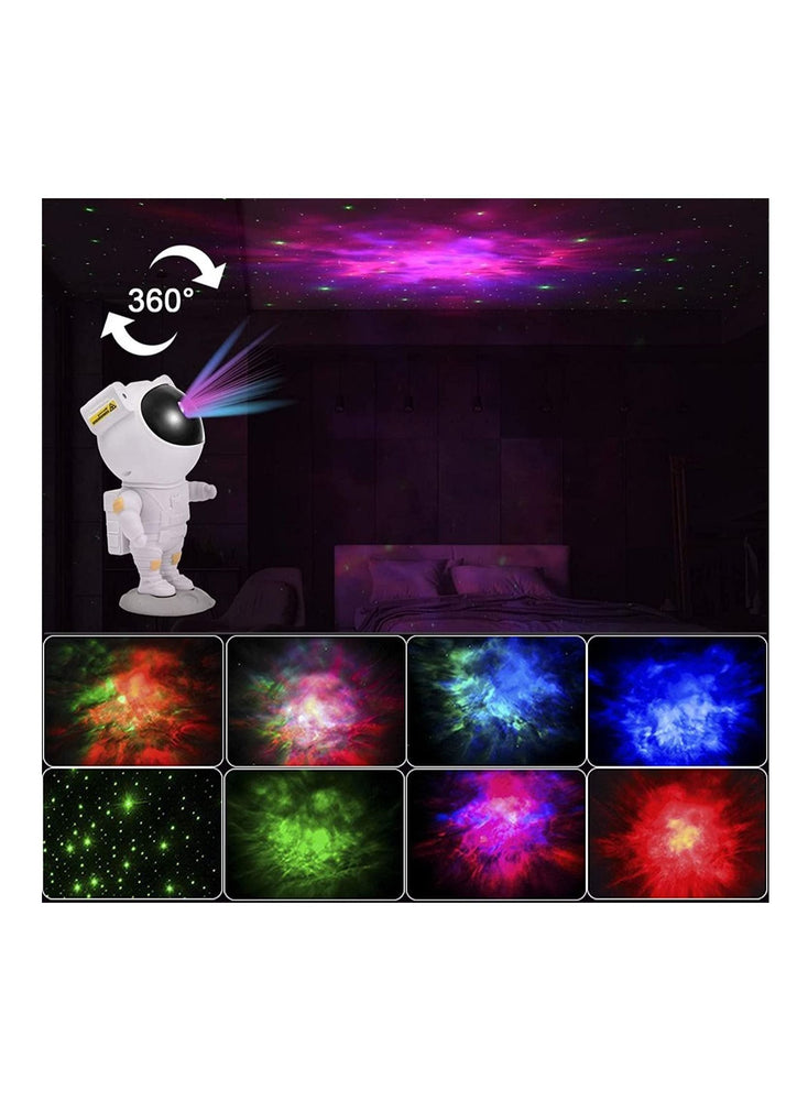 Star Projector Night Light with Timer and Remote Control Astronaut Projector Lamp 360° Rotation USB Galaxy Starry Sky Projector for Kids Party Bedroom and Game Room