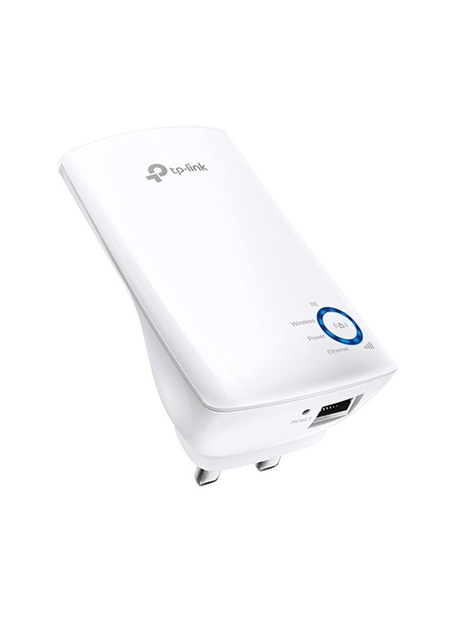 Wi-Fi Range Extender Compatible With Any Wi-Fi Router 300Mbps TL-WA850RE White