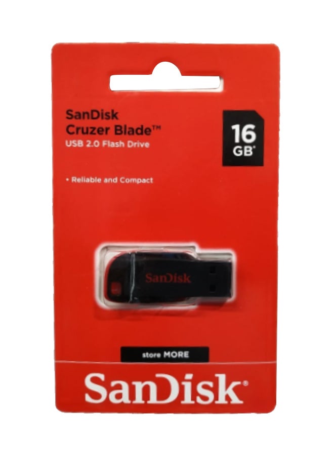 16GB Cruzer Blade USB 2.0 Flash Drive - ‎SDCZ50-016G-B35 16 GB