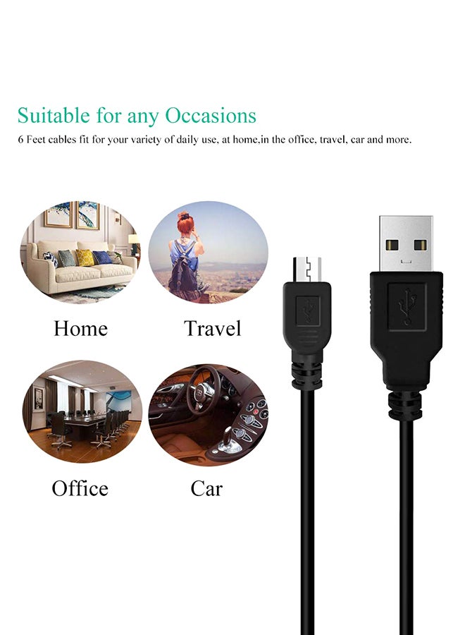 USB Charging Mini-USB Cable for PlayStation 3 Game Controller