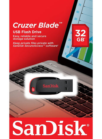 32 GB Cruzer Blade USB Flash Drive -SDCZ50-032G-B35 32 GB