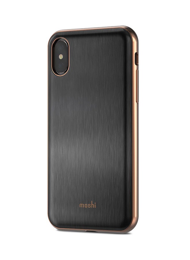 iGlaze Case Cover For Apple iPhone XS/X Imperial Black Imperial Black