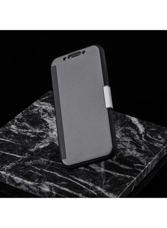 Stealthcover Case Cover For Apple iPhone XS/X Gunmetal Grey Gunmetal Grey