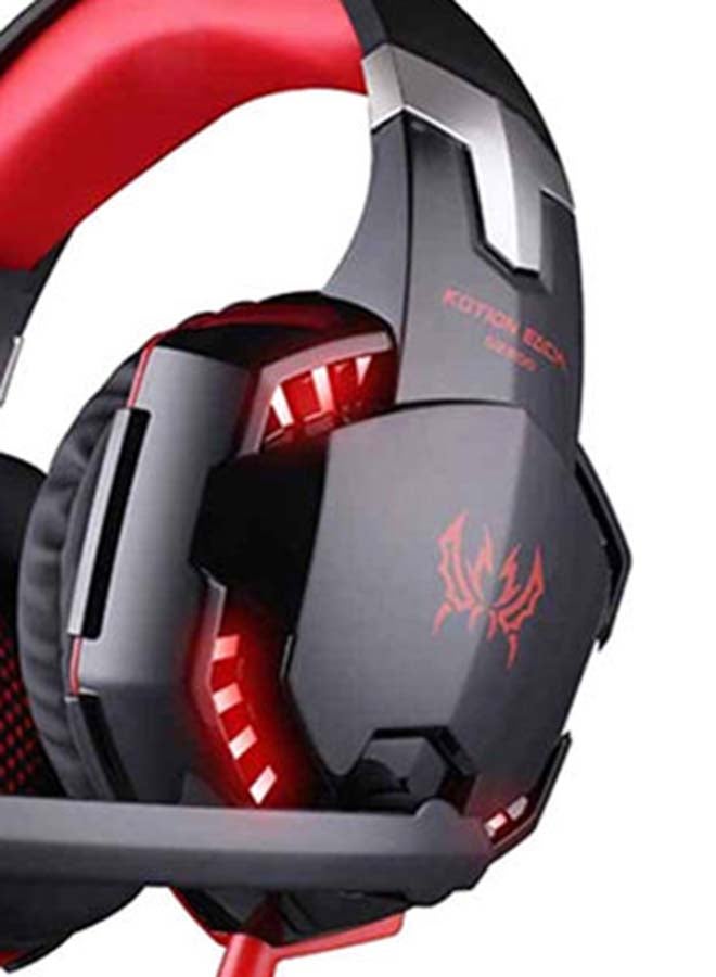 7.1 Surround USB Vibration Gaming Headset Headband Headphones With Mic