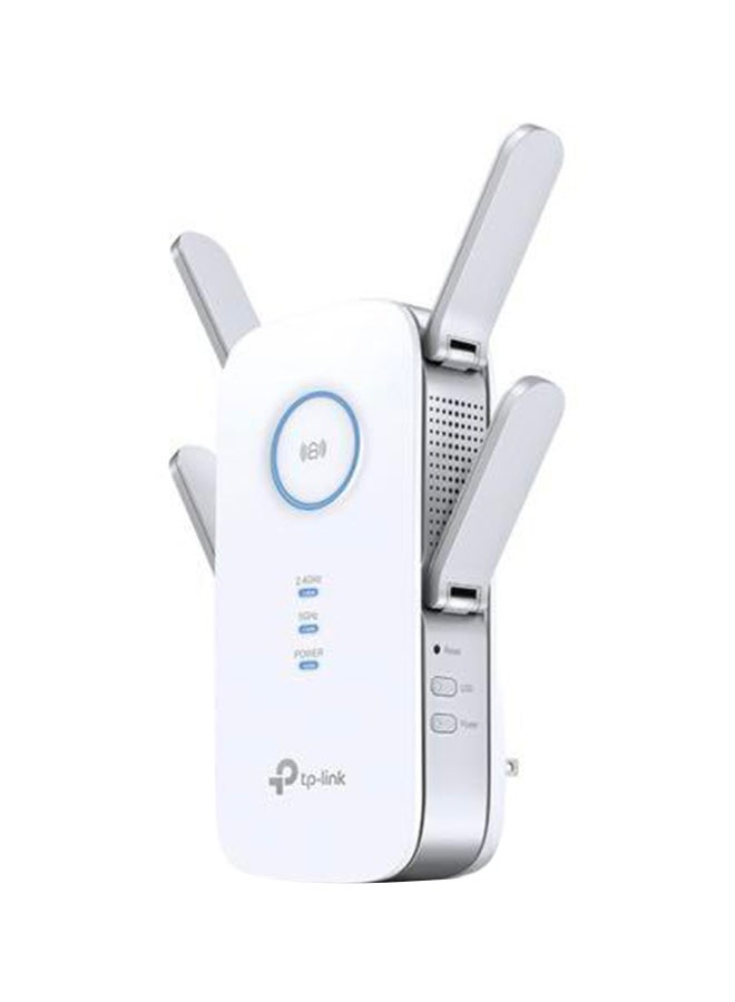 Mesh WiFi Range Extender AC2600 Dual Band Wi-Fi Router RE650 White