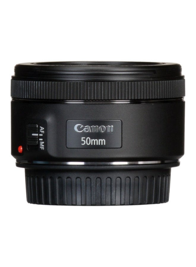 EF 50mm F/1.8 STM Lens For Canon DSLR Cameras 50mm Black