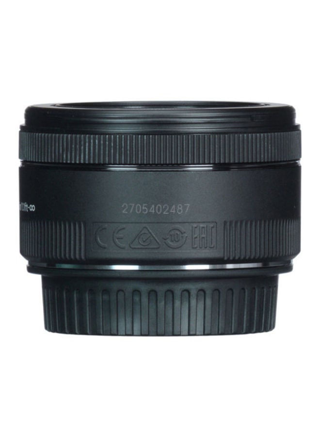 EF 50mm F/1.8 STM Lens For Canon DSLR Cameras 50mm Black