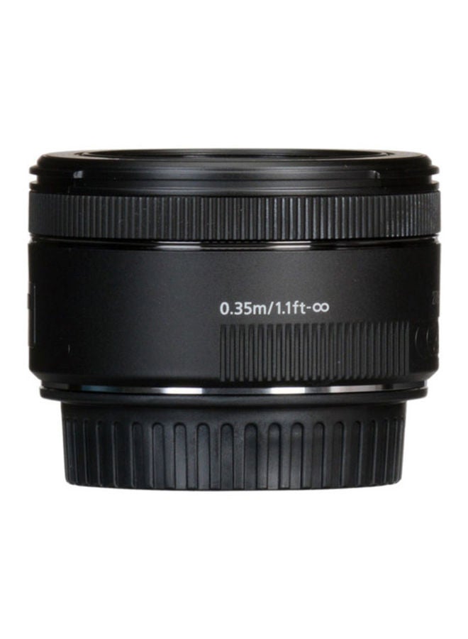 EF 50mm F/1.8 STM Lens For Canon DSLR Cameras 50mm Black