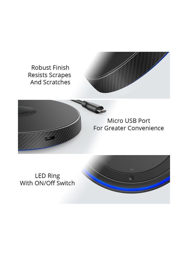 5W Wireless Charging Pad Black