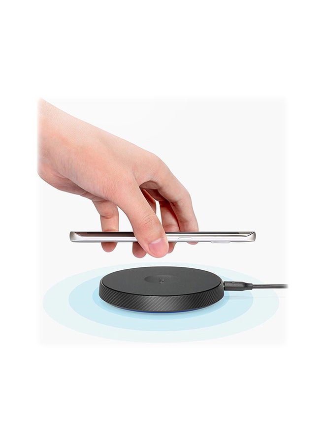 5W Wireless Charging Pad Black