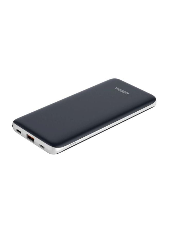 25000 mAh 25000 mAh Dual Port USB Power Bank 10 watt black/white