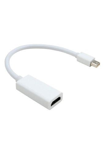 Thunderbolt Mini Displayport DP To HDMI Adapter For Apple MacBook Pro Air iMAC White