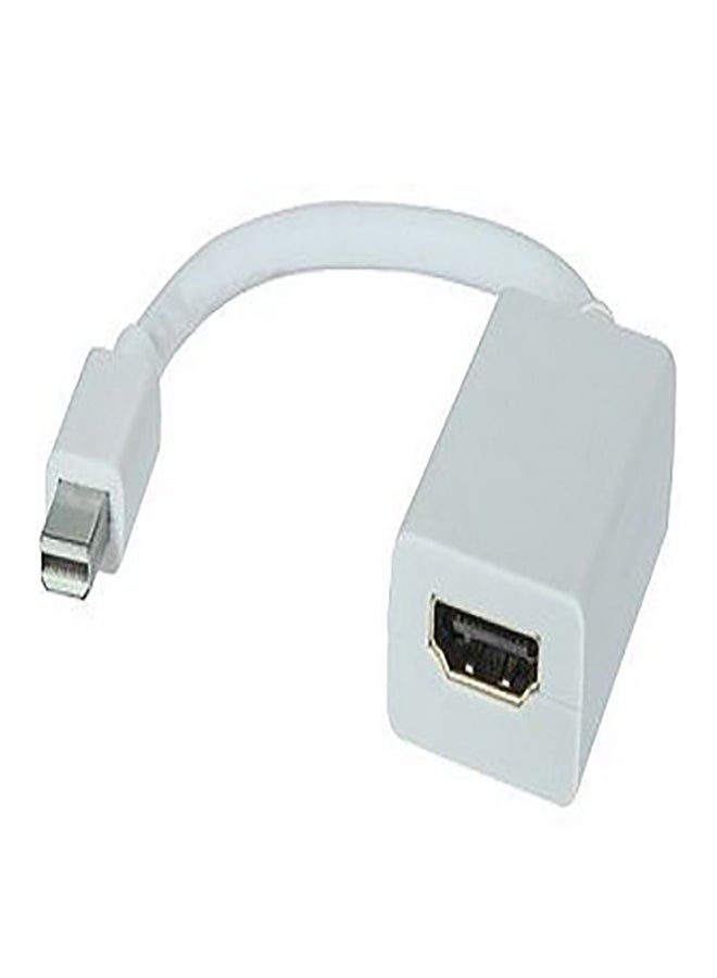 Thunderbolt Mini Displayport DP To HDMI Adapter For Apple MacBook Pro Air iMAC White