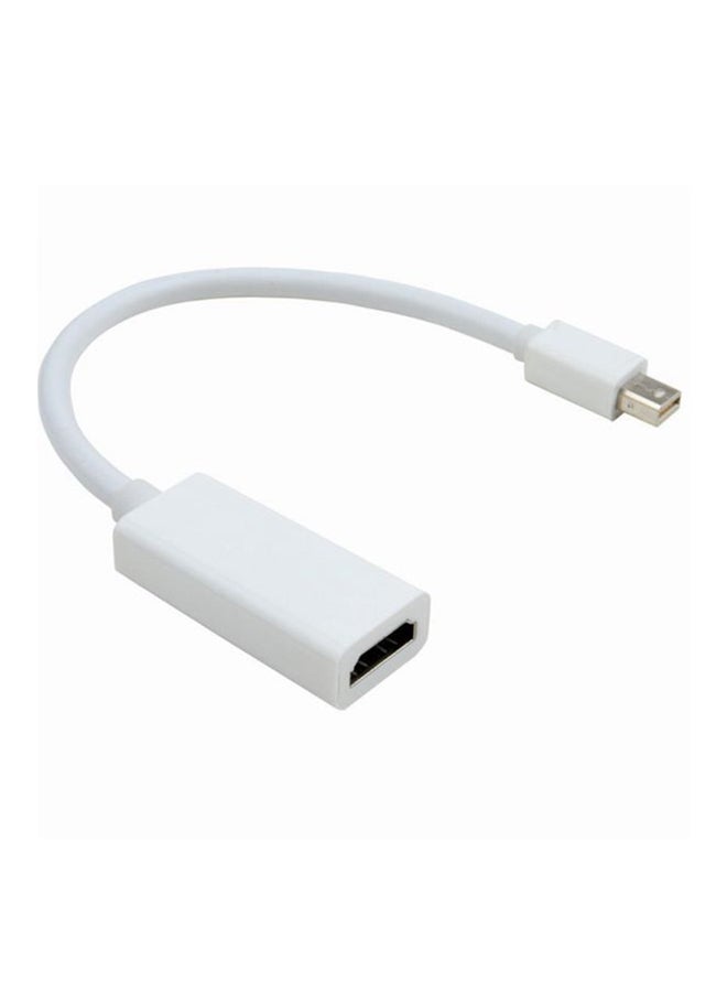 Thunderbolt Mini Displayport DP To HDMI Adapter For Apple MacBook Pro Air iMAC White