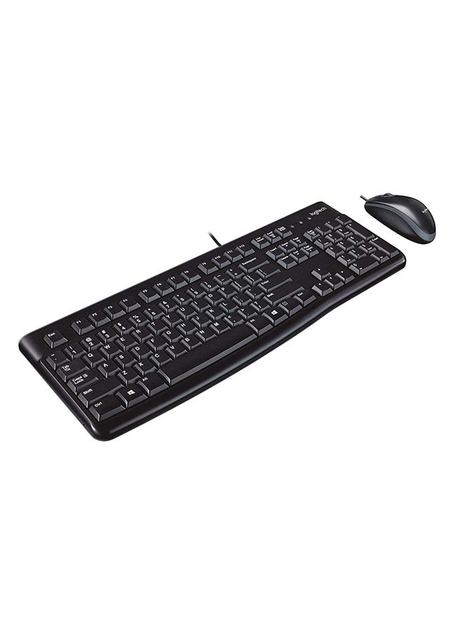 MK120 USB Keyboard And Mouse Set black