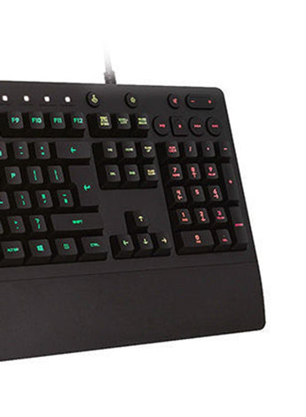 Logitech G213 Prodigy Gaming Keyboard, RGB Lightsync Backlit Keys, Spill-Resistant, Customizable Keys, Dedicated Multi-Media Keys