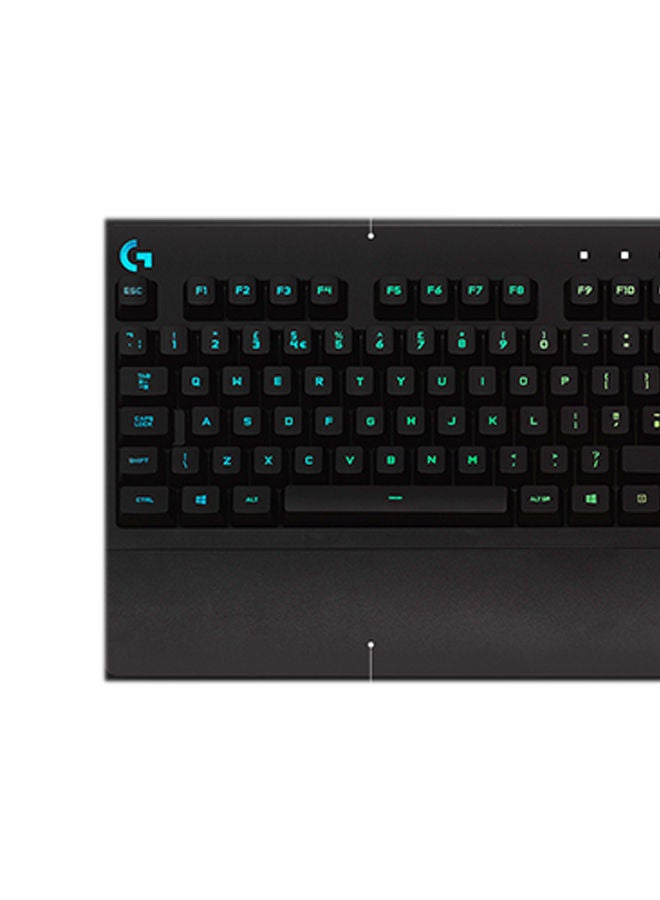 Logitech G213 Prodigy Gaming Keyboard, RGB Lightsync Backlit Keys, Spill-Resistant, Customizable Keys, Dedicated Multi-Media Keys