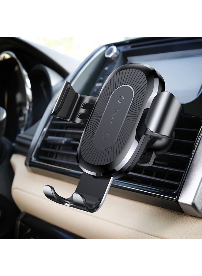 Gravity Osculum Wireless Car Mount Black