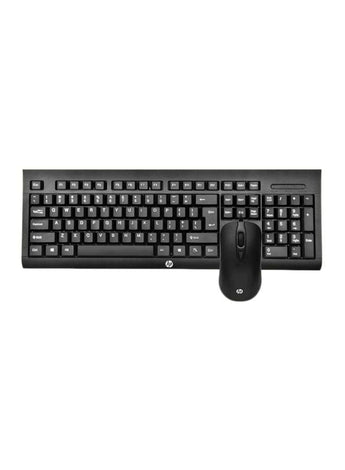 USB Wired Gaming Keyboard And Mouse Set Black