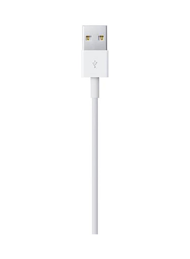 Lightning To USB Cable - 2 Meter White