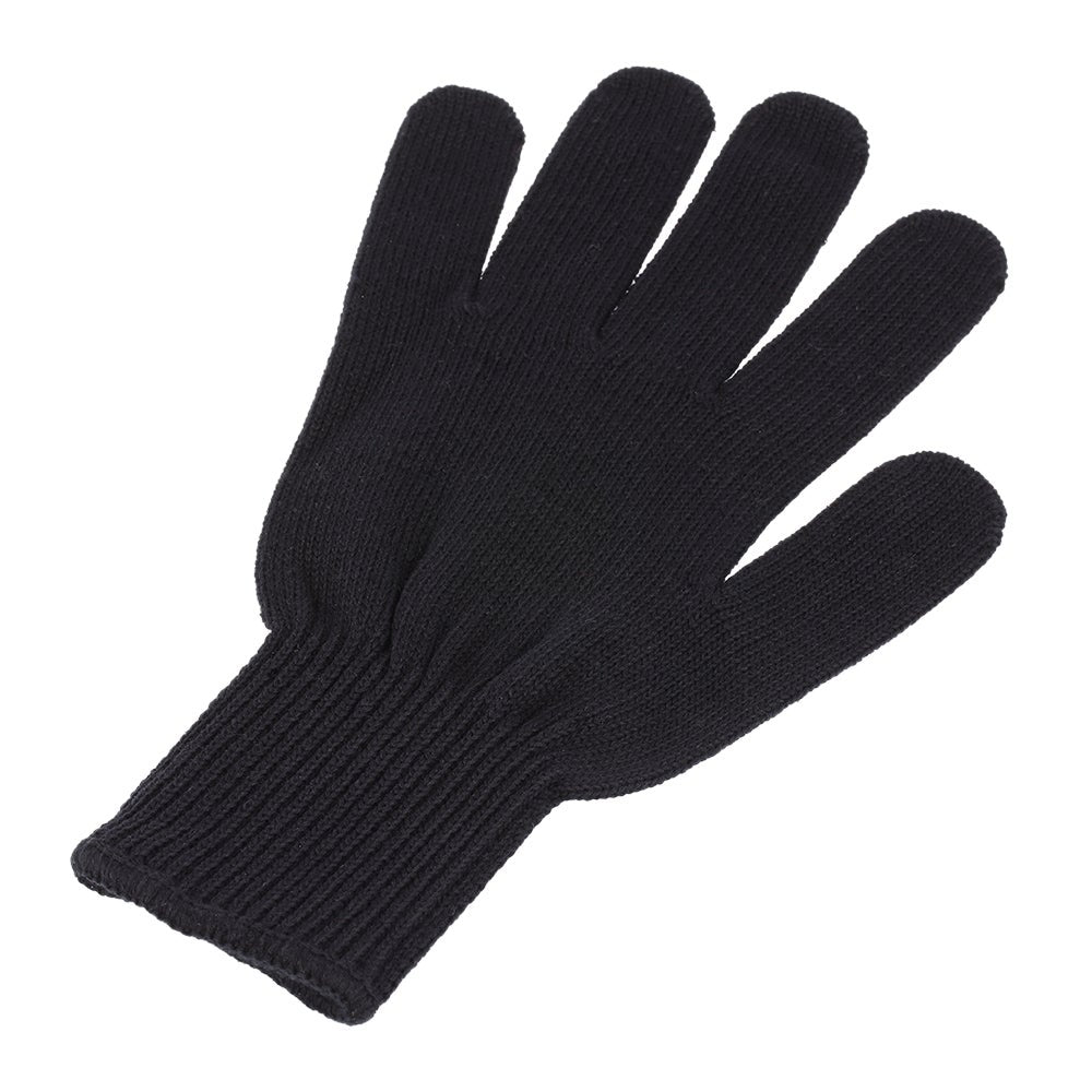 1-Piece Professional Heat Resistant Glove Black 0.028kg