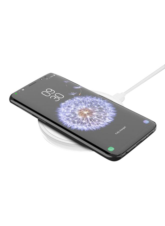 Boost Up Wireless Charging Pad 10W With 1.2 M Cable And AC Adapter White