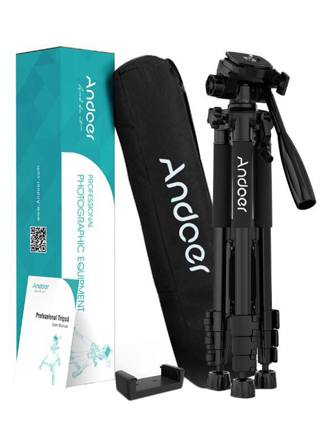 Portable Camera Mount Tripod Black