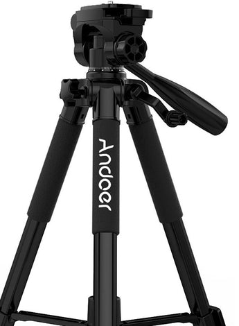 Portable Camera Mount Tripod Black