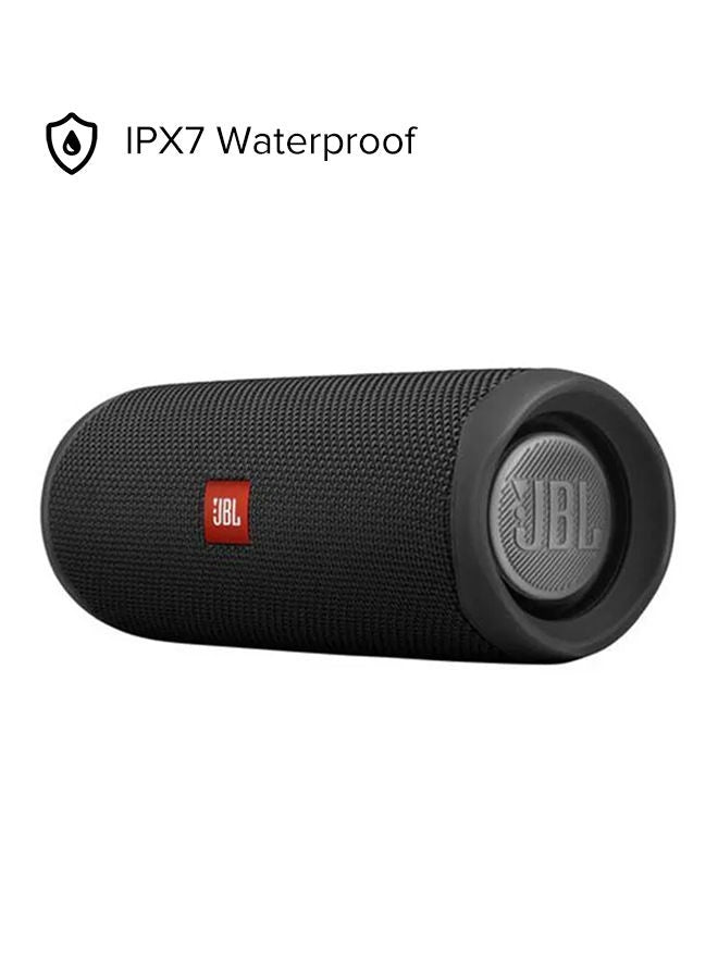 Flip 5 Portable Waterproof Speaker Black