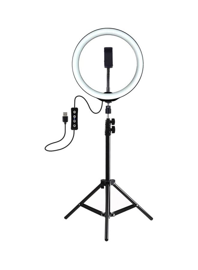 3000.0 mAh 10 Inch Ring Light Tripod Mount Live Broadcast Dual Phone Bracket Multicolour