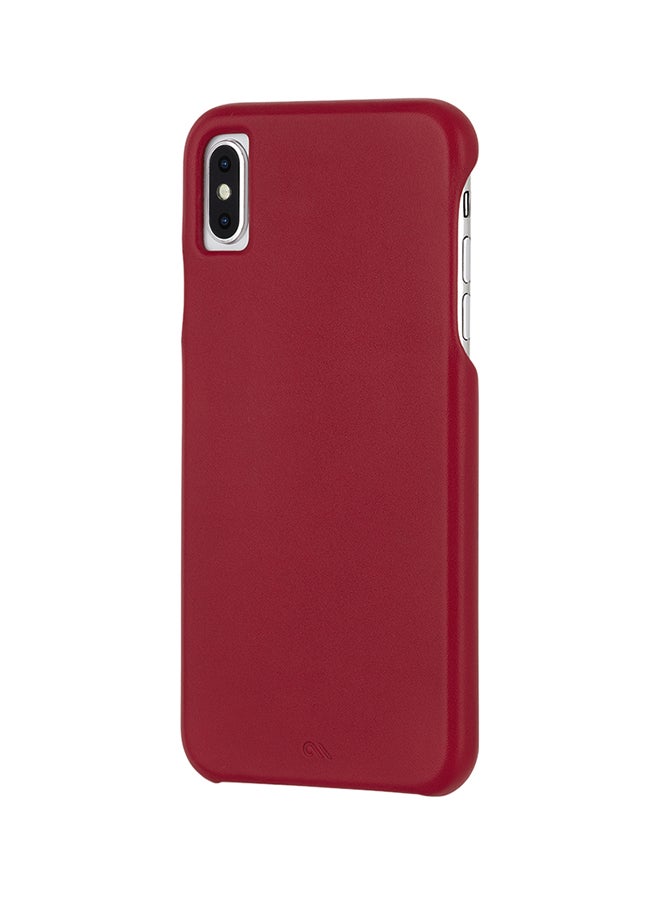 Protective Case Cover For Apple iPhone XS Max Red