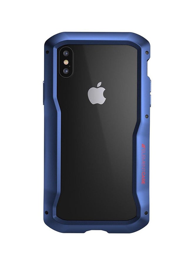 Protective Case Cover For iPhone XS/X Blue