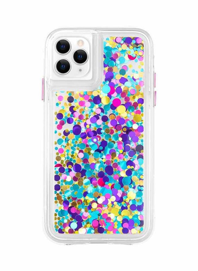 Gimmo Case For Apple iPhone 11 Pro Waterfall Confetti