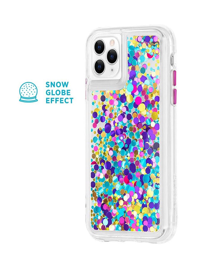 Gimmo Case For Apple iPhone 11 Pro Waterfall Confetti