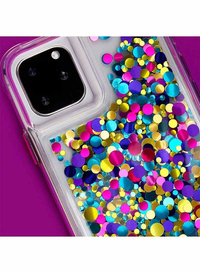 Gimmo Case For Apple iPhone 11 Pro Waterfall Confetti