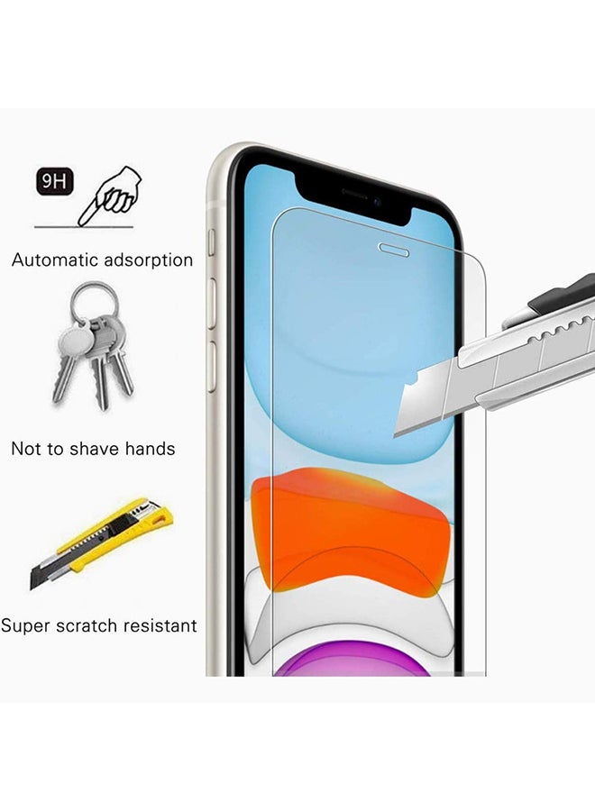 Tempered Glass Screen Protector For Apple iPhone 11 Clear