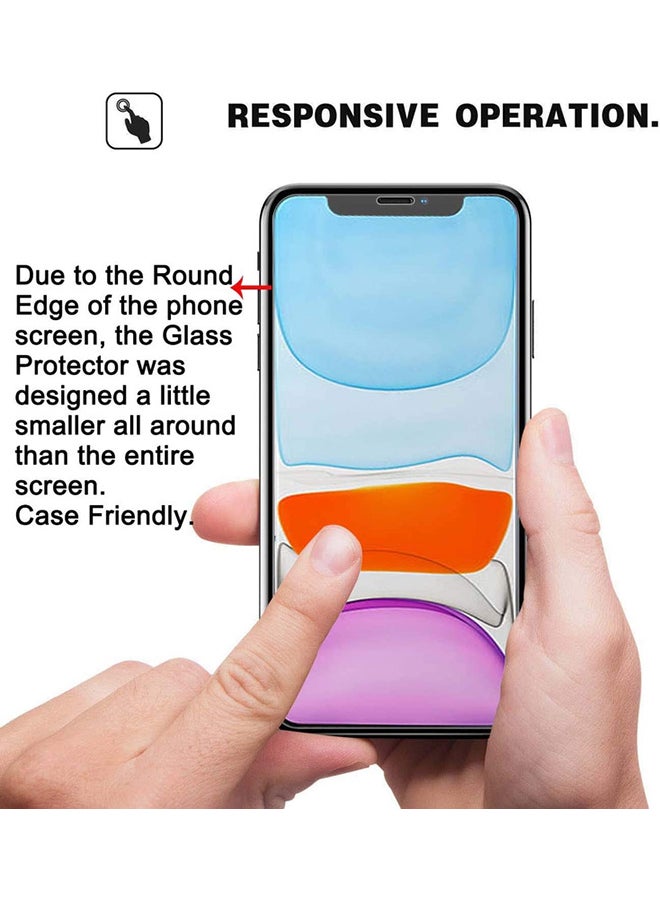 Tempered Glass Screen Protector For Apple iPhone 11 Clear