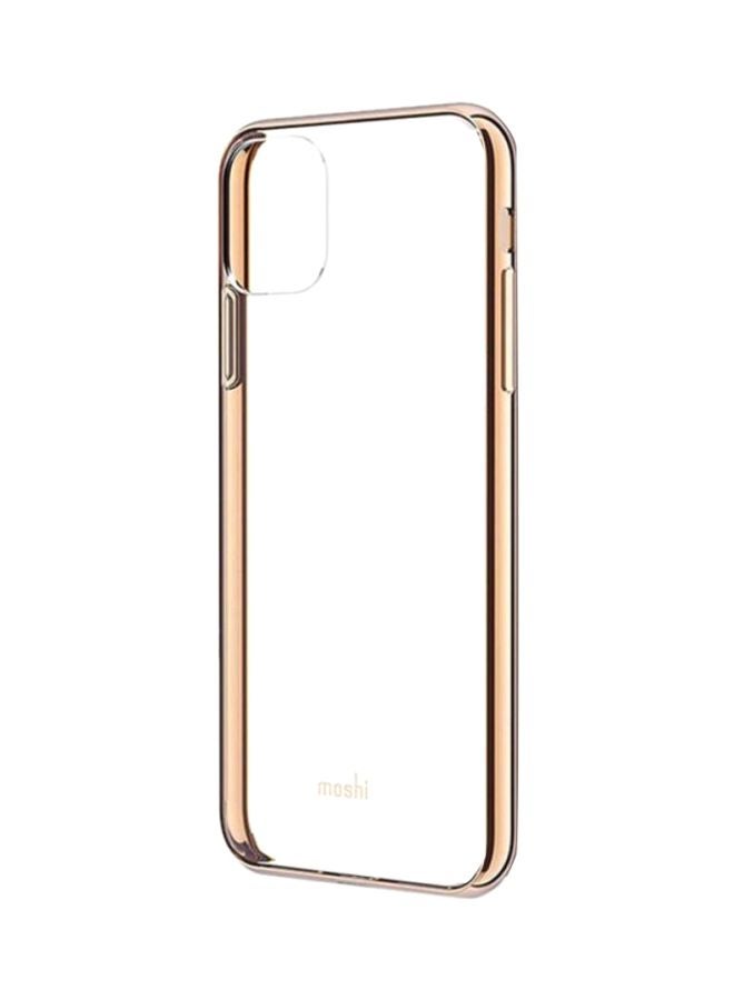 Protective Case Cover For iPhone 11 Pro Max Clear/Gold