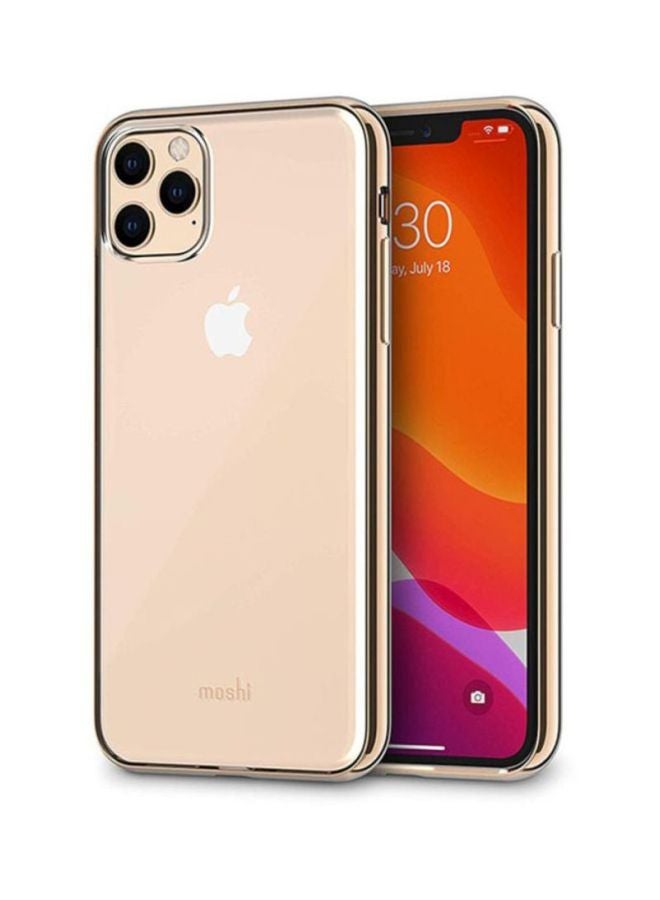 Protective Case Cover For iPhone 11 Pro Max Clear/Gold