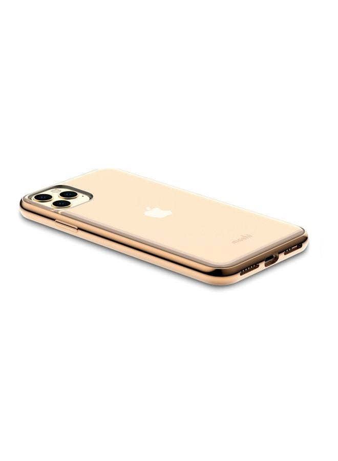 Protective Case Cover For iPhone 11 Pro Max Clear/Gold