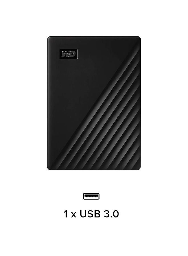 2TB My Passport External Portable Hard Disk Drive USB 3.0 - WDBYVG0020BBK 2 TB