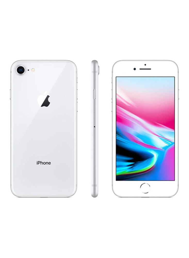 Renewed - iPhone 8 With FaceTime Silver 256GB 4G LTE