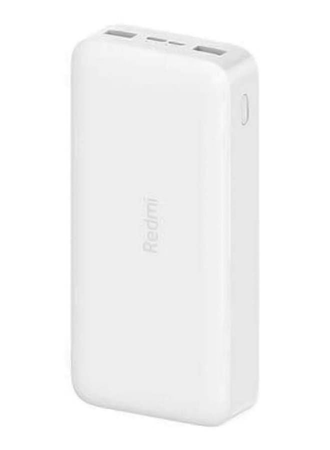 20000mAh Redmi Portable Fast charge Power Bank White