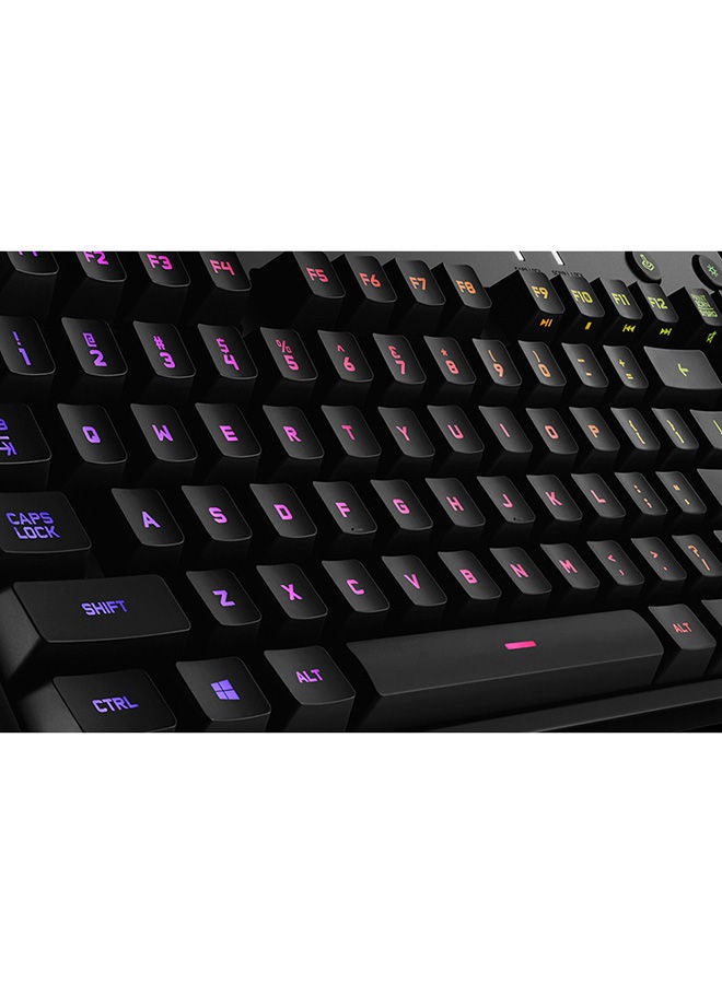 G PRO Mechanical Gaming Keyboard, GX Blue Clicky Key Switches, Lightsync RGB, Portable Tenkeyless Design For esport Gaming, Detachable Micro USB Cable