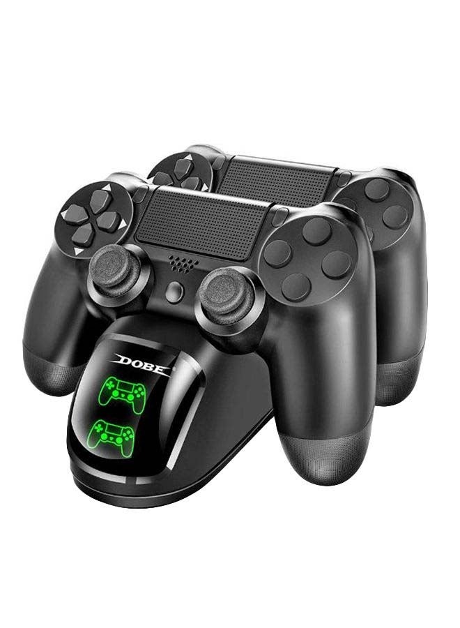 Dual Charging Dock With USB Cable For PlayStation 4 Wireless Controller