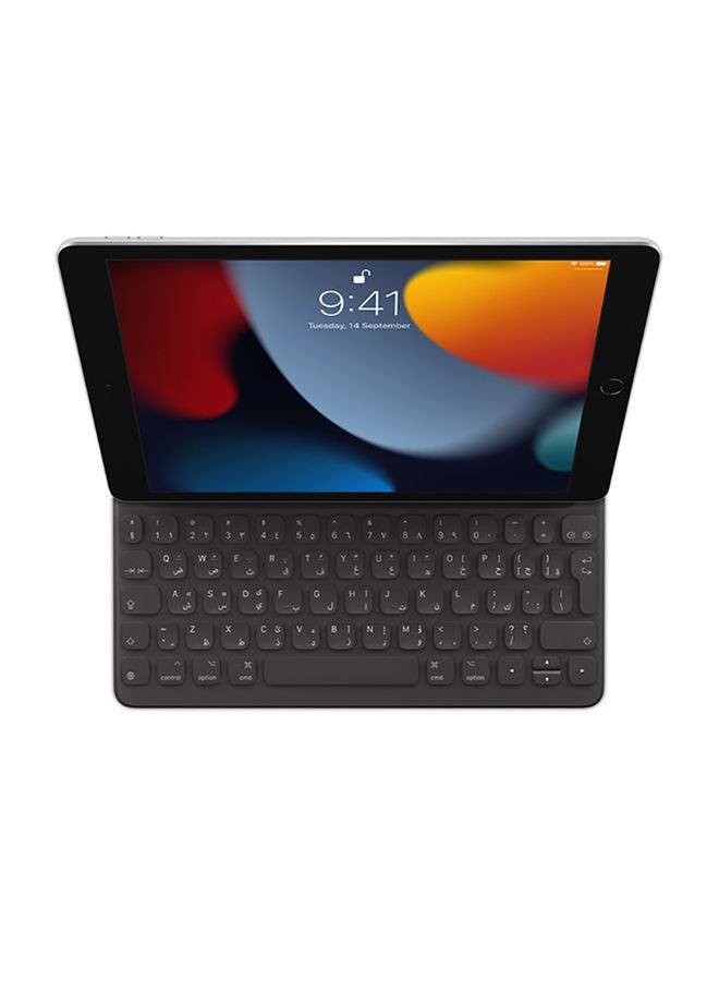 Smart Keyboard for iPad (9th generation) - Arabic/English Black