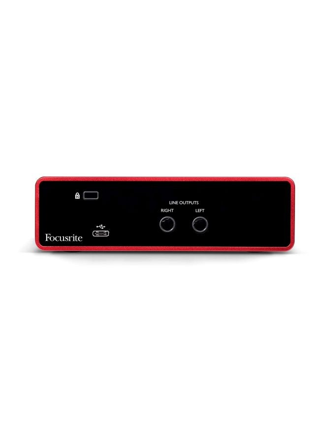 Scarlett Solo 3rd Gen USB Audio Interface With Pro Tools Red/Black