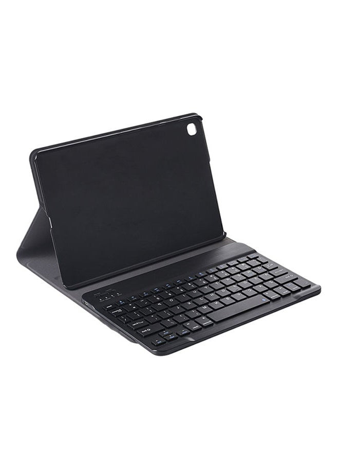 Protective Keyboard Case Cover For Samsung Galaxy Tab S6 Lite 10.4 Black