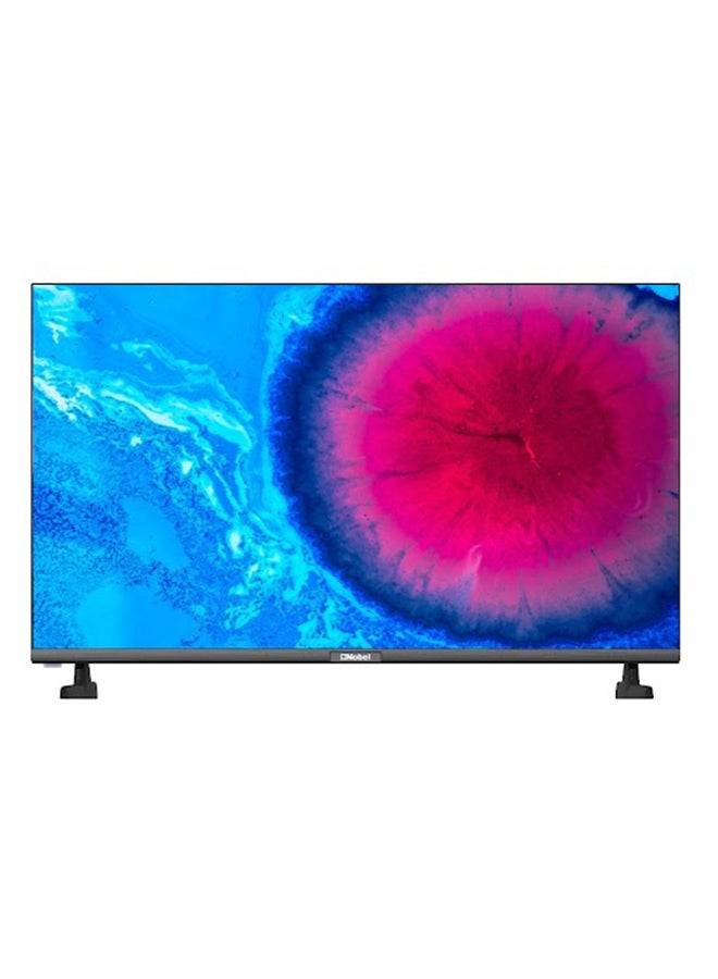 32 Inch Led TV, Frameless, HD DLED 3xHDMI, 1xUSB,2xRF Input, 1xEarphone Output, 1xAV Input, 1xLAN With Remote Control, 19.2 x 72 x 46.2 (W x D x H) cm NTV32FL Black