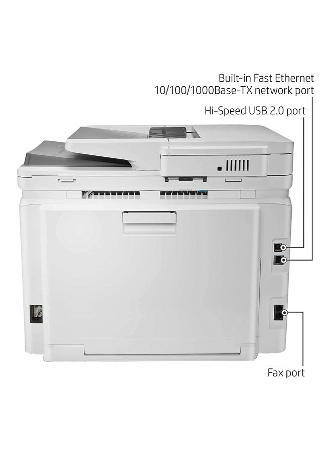 MFP M283fdw Color LaserJet Pro Printer Copy, Scan, Fax White